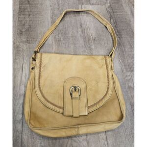 Vintage Fratini Firenze Leather Shoulder Bag Made In‎ Italy